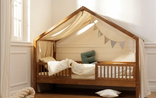 کلبه تخت نیلا ۱۸۰x۸۰ (وینتیج)